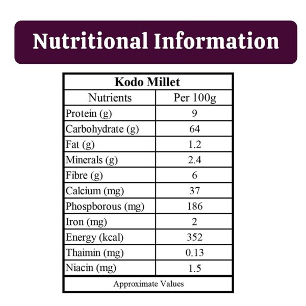 Brown Kodo Millet | புழுங்கல் வரகு| 400g