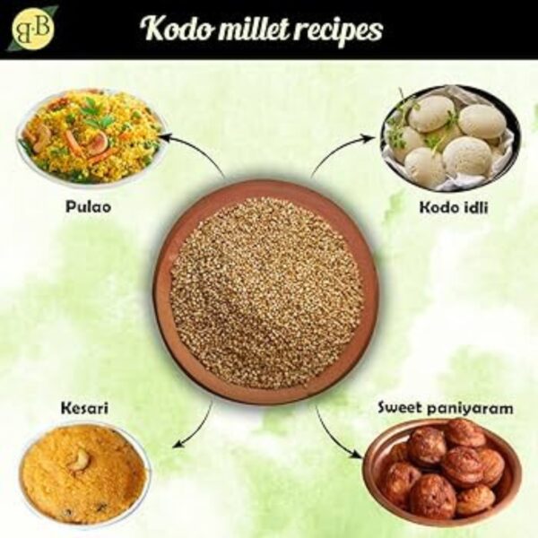 Kodo Millet | Varagu | வரகு |400g Unpolished Rice |100% Gluten Free & Natural |High Protein & More Fiber