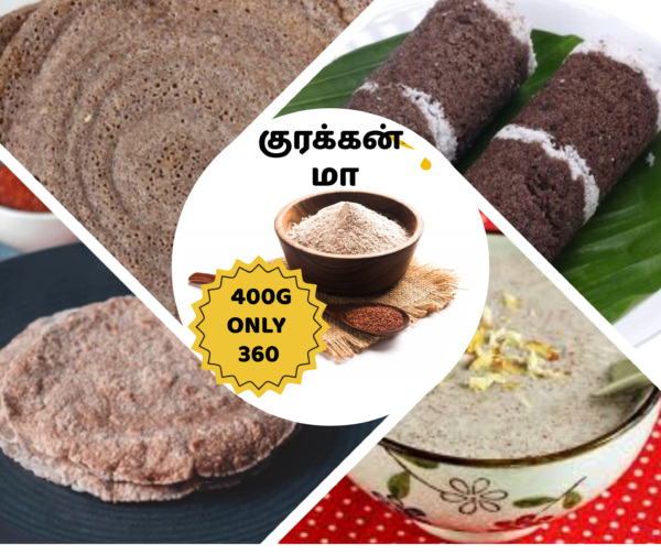Finger Millet | Kurakkan | குரக்கன் | 400g Unpolished Rice |100% Gluten Free & Natural | High Protein & More Fiber