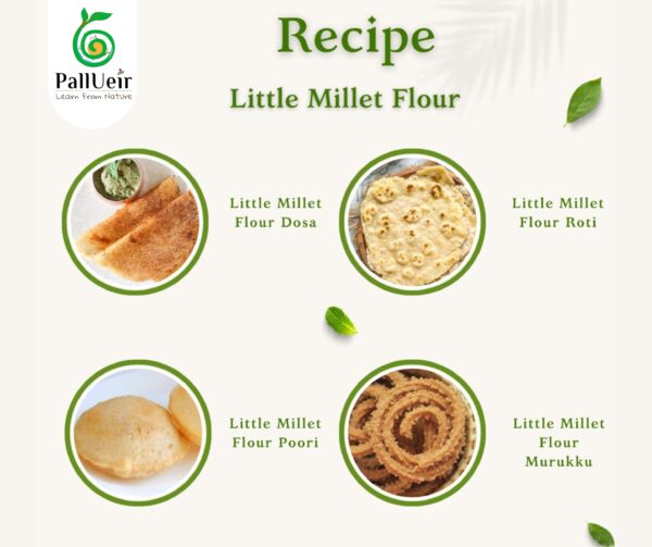 Little Millet | Samai | சாமை | 400g Unpolished Rice |100% Gluten Free & Natural |High Protein & More Fiber