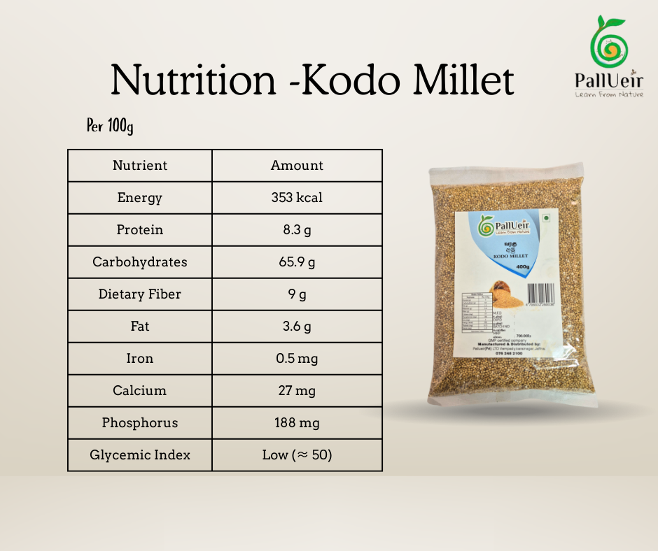Kodo Millet Flour | Varagu Maavu | வரகு மா | 400g